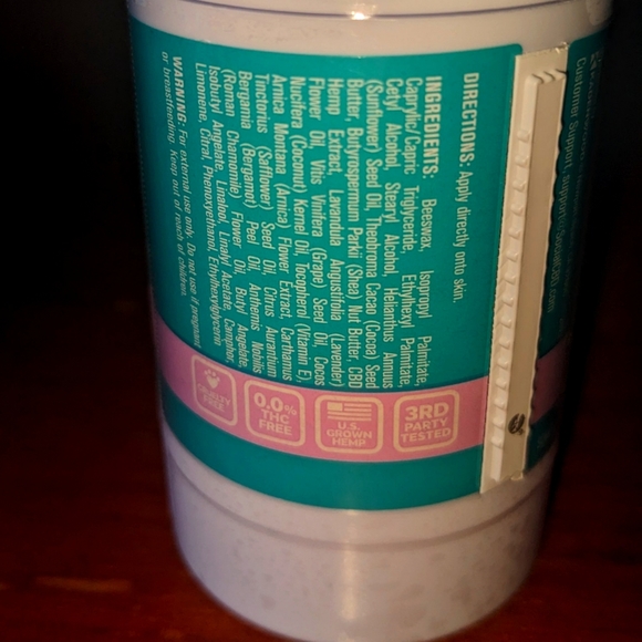 CBD with lavender natural herbs and butters roll on muscle balm - Picture 2 of 2